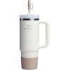 imageSTANLEY Quencher Boot and Straw Cover Cap  AntiSlip Silicone Protector for Tumbler with Handle  Accessory Set for Stainless Steel Drinking Cup  BPAFreeSand