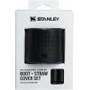 imageSTANLEY Quencher Boot and Straw Cover Cap  AntiSlip Silicone Protector for Tumbler with Handle  Accessory Set for Stainless Steel Drinking Cup  BPAFreeBlack
