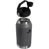 imageStanley IceFlow Fast Flow Jug with Handle 64 oz  Twist On Angled Spout Lid  Leakproof for Travel and Sports  Insulated Stainless Steel  BPAFree  Rose QuartzCharcoal