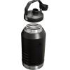 imageStanley IceFlow Fast Flow Jug with Handle 64 oz  Twist On Angled Spout Lid  Leakproof for Travel and Sports  Insulated Stainless Steel  BPAFree  Rose QuartzBlack 20