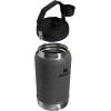 imageStanley IceFlow Fast Flow Jug with Handle 64 oz  Twist On Angled Spout Lid  Leakproof for Travel and Sports  Insulated Stainless Steel  BPAFree  Rose QuartzCharcoal