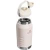 imageStanley IceFlow Fast Flow Jug with Handle 64 oz  Twist On Angled Spout Lid  Leakproof for Travel and Sports  Insulated Stainless Steel  BPAFree  Rose QuartzRose Quartz