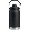 imageStanley IceFlow Fast Flow Jug with Handle 64 oz  Twist On Angled Spout Lid  Leakproof for Travel and Sports  Insulated Stainless Steel  BPAFree  Rose QuartzBlack