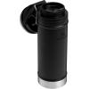 imageStanley Travel Mug with Integrated French Press 16 oz  5 Minute Brew 4 Hours Hot Leakproof Lid  Mesh Filter for Coffee Grounds  Insulated Stainless Steel Coffee Maker  BPAFree  Black 20