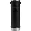 imageStanley Travel Mug with Integrated French Press 16 oz  5 Minute Brew 4 Hours Hot Leakproof Lid  Mesh Filter for Coffee Grounds  Insulated Stainless Steel Coffee Maker  BPAFree  Black 20