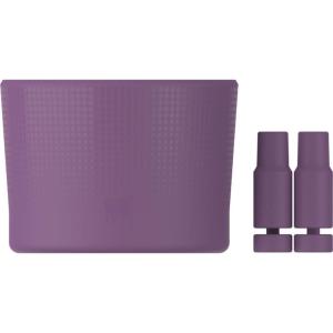 imageSTANLEY Quencher Boot and Straw Cover Cap  AntiSlip Silicone Protector for Tumbler with Handle  Accessory Set for Stainless Steel Drinking Cup  BPAFreeDark Lilac