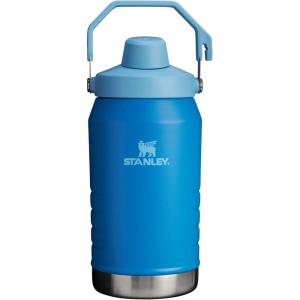 imageStanley IceFlow Fast Flow Jug with Handle 64 oz  Twist On Angled Spout Lid  Leakproof for Travel and Sports  Insulated Stainless Steel  BPAFree  Rose QuartzAzure