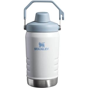 imageStanley IceFlow Fast Flow Jug with Handle 64 oz  Twist On Angled Spout Lid  Leakproof for Travel and Sports  Insulated Stainless Steel  BPAFree  Rose QuartzFog