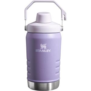 imageStanley IceFlow Fast Flow Jug with Handle 64 oz  Twist On Angled Spout Lid  Leakproof for Travel and Sports  Insulated Stainless Steel  BPAFree  Rose QuartzLavender