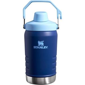 imageStanley IceFlow Fast Flow Jug with Handle 64 oz  Twist On Angled Spout Lid  Leakproof for Travel and Sports  Insulated Stainless Steel  BPAFree  Rose QuartzLapis
