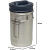 imageSTANLEY Adventure AllinOne Boil  Brew French Press  32 OZStainless Steel