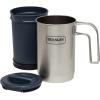 imageSTANLEY Adventure AllinOne Boil  Brew French Press  32 OZStainless Steel