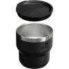 imageSTANLEY StayHot Stacking Camp Cup 10 oz  Press In Drink Through Lid  Cup for Coffee Tea and Drinks  Insulated Stainless Steel Coffee Mug  BPAFree  Cream GlossBlack 20