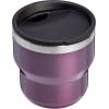 imageSTANLEY StayHot Stacking Camp Cup 10 oz  Press In Drink Through Lid  Cup for Coffee Tea and Drinks  Insulated Stainless Steel Coffee Mug  BPAFree  Cream GlossWisteria Shine
