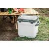 imageStanley Adventure Outdoor Cooler 7 qt  Heavy Duty Outdoor Camping Cooler with Easy Carry Top Handle  27 Hour Cooling Ice Chest for 10 Cans  BPAFree  Tigerlily PlumPool