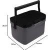 imageStanley Adventure Outdoor Cooler 7 qt  Heavy Duty Outdoor Camping Cooler with Easy Carry Top Handle  27 Hour Cooling Ice Chest for 10 Cans  BPAFree  Tigerlily PlumCharcoal