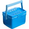 imageStanley Adventure Outdoor Cooler 7 qt  Heavy Duty Outdoor Camping Cooler with Easy Carry Top Handle  27 Hour Cooling Ice Chest for 10 Cans  BPAFree  Tigerlily PlumAzure