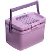 imageStanley Adventure Outdoor Cooler 7 qt  Heavy Duty Outdoor Camping Cooler with Easy Carry Top Handle  27 Hour Cooling Ice Chest for 10 Cans  BPAFree  Tigerlily PlumLilac