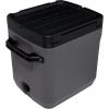 imageStanley Adventure Outdoor Cooler 7 qt  Heavy Duty Outdoor Camping Cooler with Easy Carry Top Handle  27 Hour Cooling Ice Chest for 10 Cans  BPAFree  Tigerlily PlumCharcoal