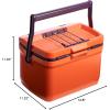 imageStanley Adventure Outdoor Cooler 7 qt  Heavy Duty Outdoor Camping Cooler with Easy Carry Top Handle  27 Hour Cooling Ice Chest for 10 Cans  BPAFree  Tigerlily PlumTigerlily Plum
