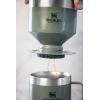 imageStanley Perfect Brew Pour Over  Manual Single Cup Coffee Maker  Drip Coffee Maker with Reusable Filter  Easy Clean Stainless Steel  BPAFree  Hammertone GreenHammertone Green