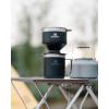 imageStanley Perfect Brew Pour Over  Manual Single Cup Coffee Maker  Drip Coffee Maker with Reusable Filter  Easy Clean Stainless Steel  BPAFree  Hammertone GreenMatte Black
