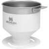 imageStanley Perfect Brew Pour Over  Manual Single Cup Coffee Maker  Drip Coffee Maker with Reusable Filter  Easy Clean Stainless Steel  BPAFree  Hammertone GreenPolar