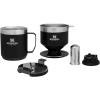 imageStanley Perfect Brew Pour Over Set  12 oz Camp Mug with Lid Included  Drip Coffee Maker with Reusable Filter  Insulated Stainless Steel  BPAFree  Matte BlackMatte Black