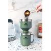 imageStanley Perfect Brew Pour Over Set  12 oz Camp Mug with Lid Included  Drip Coffee Maker with Reusable Filter  Insulated Stainless Steel  BPAFree  Matte BlackCream Gloss