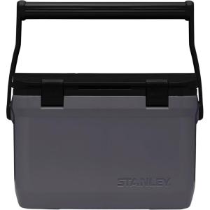 imageStanley Adventure Outdoor Cooler 7 qt  Heavy Duty Outdoor Camping Cooler with Easy Carry Top Handle  27 Hour Cooling Ice Chest for 10 Cans  BPAFree  Tigerlily PlumCharcoal