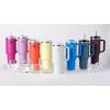 imageSTANLEY Quencher H20 Tumbler with Handle and Straw 40 oz  Flowstate 3Position Lid  Cup Holder Compatible for Travel  Insulated Stainless Steel Cup  BPAFree  Tigerlily Plum
