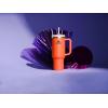 imageSTANLEY Quencher H20 Tumbler with Handle and Straw 40 oz  Flowstate 3Position Lid  Cup Holder Compatible for Travel  Insulated Stainless Steel Cup  BPAFree  Tigerlily Plum