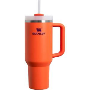 imageSTANLEY Quencher H20 Tumbler with Handle and Straw 40 oz  Flowstate 3Position Lid  Cup Holder Compatible for Travel  Insulated Stainless Steel Cup  BPAFree  Tigerlily Plum