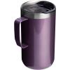 imageStanley Everyday Camp Mug  Drink Through Lid  Cup for Coffee Tea and Drinks  Insulated Stainless Steel Coffee Mug  BPAFreeWisteria Shine