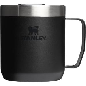 imageStanley Everyday Camp Mug  Drink Through Lid  Cup for Coffee Tea and Drinks  Insulated Stainless Steel Coffee Mug  BPAFreeBlack 20