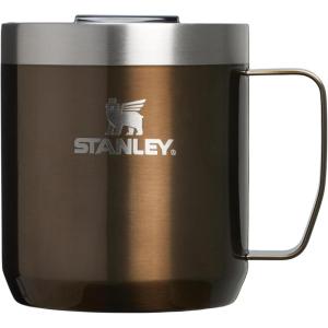 imageStanley Everyday Camp Mug  Drink Through Lid  Cup for Coffee Tea and Drinks  Insulated Stainless Steel Coffee Mug  BPAFreeGunshine Metal