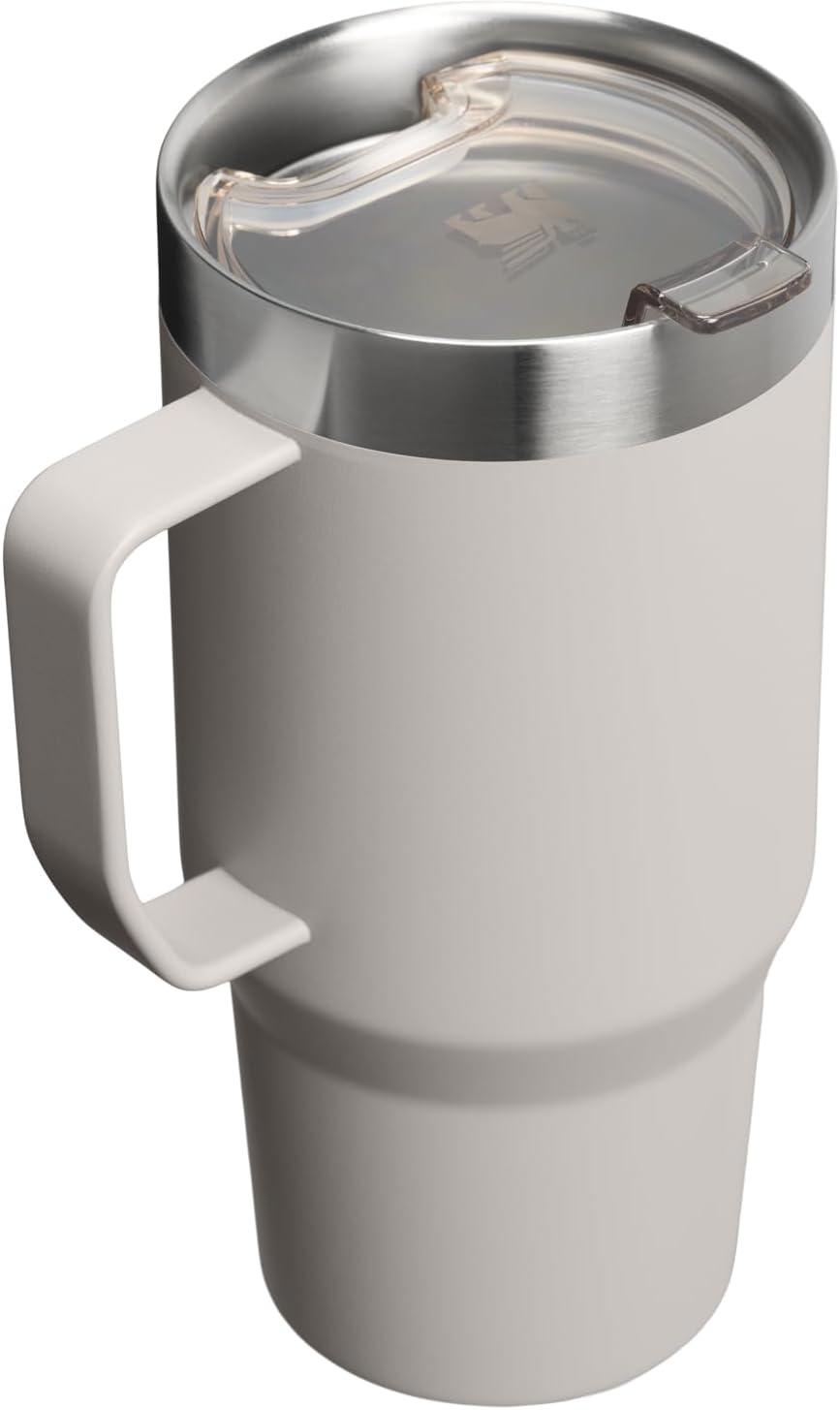 imageSTANLEY The Everyday Suburban Mug  16 oz  Drink Through Lid  Cup for Coffee Tea and Drinks  Insulated Stainless Steel Coffee Mug  BPAFree  Black 20Ash