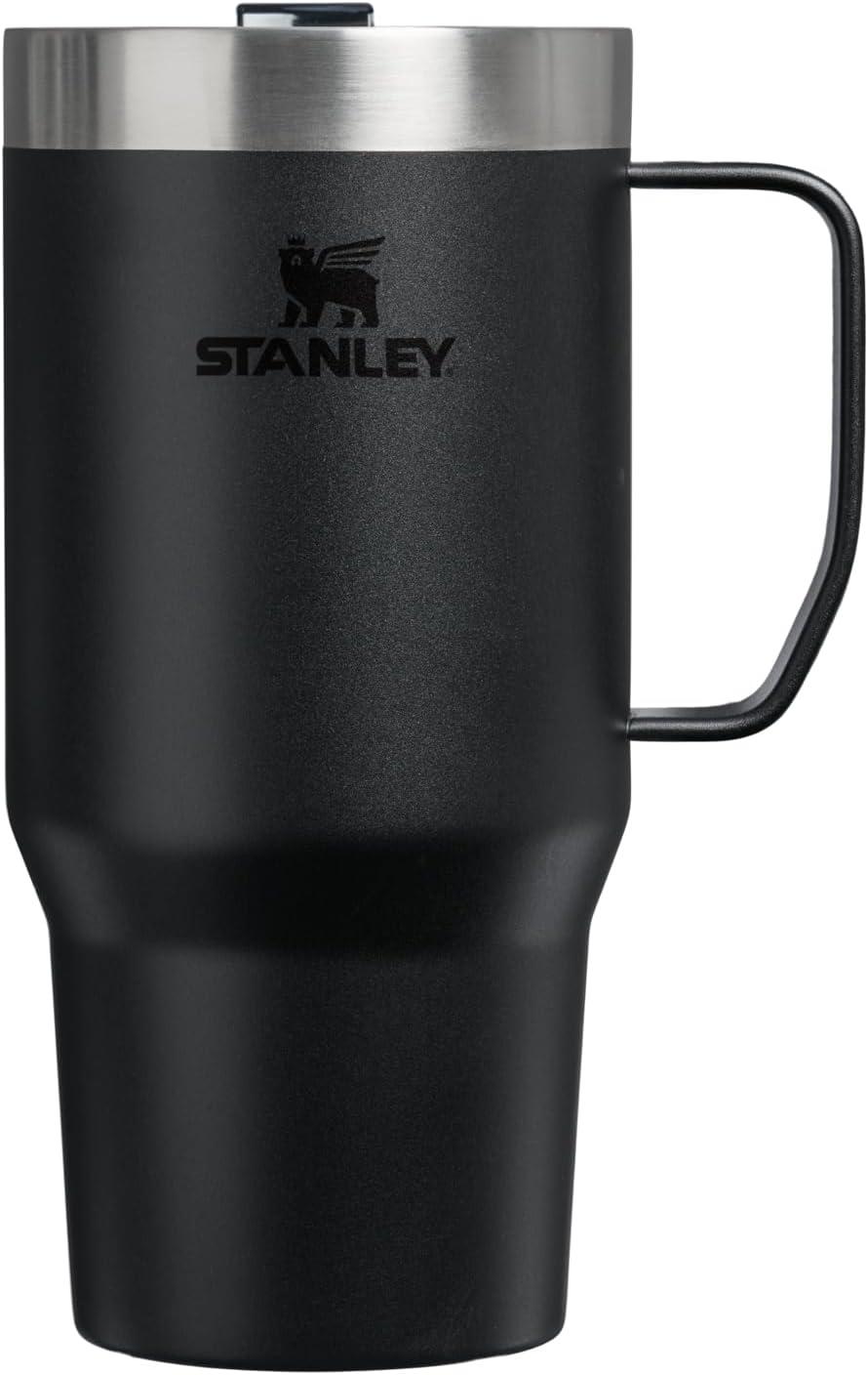 imageSTANLEY The Everyday Suburban Mug  16 oz  Drink Through Lid  Cup for Coffee Tea and Drinks  Insulated Stainless Steel Coffee Mug  BPAFree  Black 20Black 20
