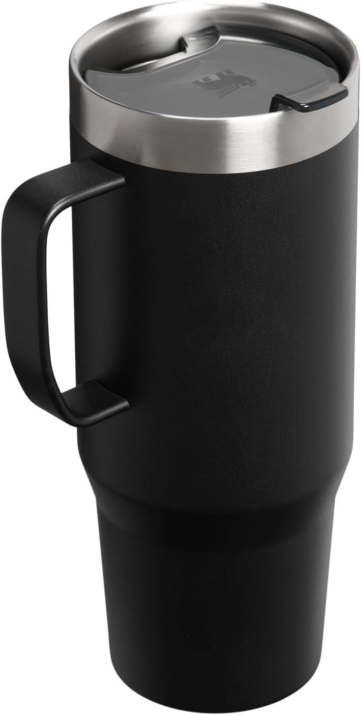 imageSTANLEY The Everyday Suburban Mug  16 oz  Drink Through Lid  Cup for Coffee Tea and Drinks  Insulated Stainless Steel Coffee Mug  BPAFree  Black 20Black 20