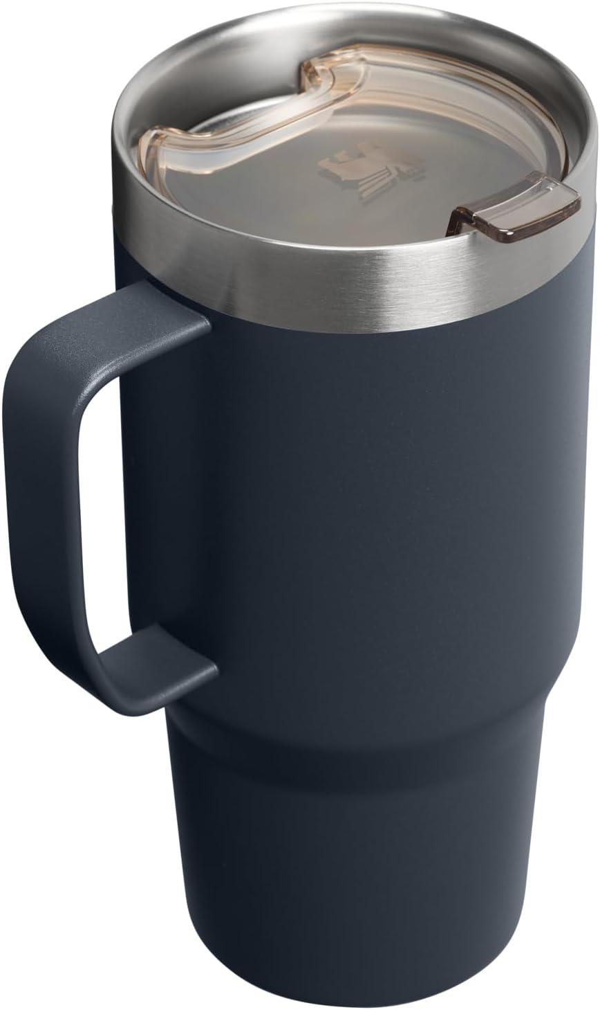 imageSTANLEY The Everyday Suburban Mug  16 oz  Drink Through Lid  Cup for Coffee Tea and Drinks  Insulated Stainless Steel Coffee Mug  BPAFree  Black 20Twilight