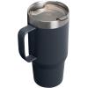 imageSTANLEY The Everyday Suburban Mug  16 oz  Drink Through Lid  Cup for Coffee Tea and Drinks  Insulated Stainless Steel Coffee Mug  BPAFree  Black 20Twilight