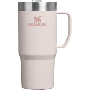 imageSTANLEY The Everyday Suburban Mug  16 oz  Drink Through Lid  Cup for Coffee Tea and Drinks  Insulated Stainless Steel Coffee Mug  BPAFree  Black 20Rose Quartz