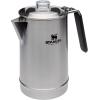 imageSTANLEY Coffee Percolator 11QT Stainless Steel Wide Mouth Coffee PressLarge Capacity Ergonomic Handle Dishwasher Safe11QT