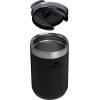imageSTANLEY Everyday Camp Cup 12 oz  Drink Through Lid  Cup for Coffee Tea and Drinks  Insulated Stainless Steel  BPAFree  Wisteria ShineBlack 20