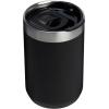 imageSTANLEY Everyday Camp Cup 12 oz  Drink Through Lid  Cup for Coffee Tea and Drinks  Insulated Stainless Steel  BPAFree  Wisteria ShineBlack 20