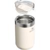imageSTANLEY Everyday Camp Cup 12 oz  Drink Through Lid  Cup for Coffee Tea and Drinks  Insulated Stainless Steel  BPAFree  Wisteria ShineCream Gloss