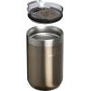 imageSTANLEY Everyday Camp Cup 12 oz  Drink Through Lid  Cup for Coffee Tea and Drinks  Insulated Stainless Steel  BPAFree  Wisteria ShineGunmetal Shine