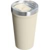 imageSTANLEY Everyday Tumbler 16 oz  Press Fit Drink Through Lid  Beverage Coffee and Cocktail Cup  Insulated Stainless Steel Wine Glass  BPAFree  FrostToasted Almond