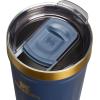 imageSTANLEY Everyday Tumbler 16 oz  Press Fit Drink Through Lid  Beverage Coffee and Cocktail Cup  Insulated Stainless Steel Wine Glass  BPAFree  FrostTwilight Gold