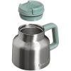 imageSTANLEY ToughToTip Admirals Mug 20 oz  Twiston Flip Open Lid  Wide Body with NonSkid Rubber Base  Insulated Stainless Steel Coffee Cup  BPAFreeStainless Steel Shale